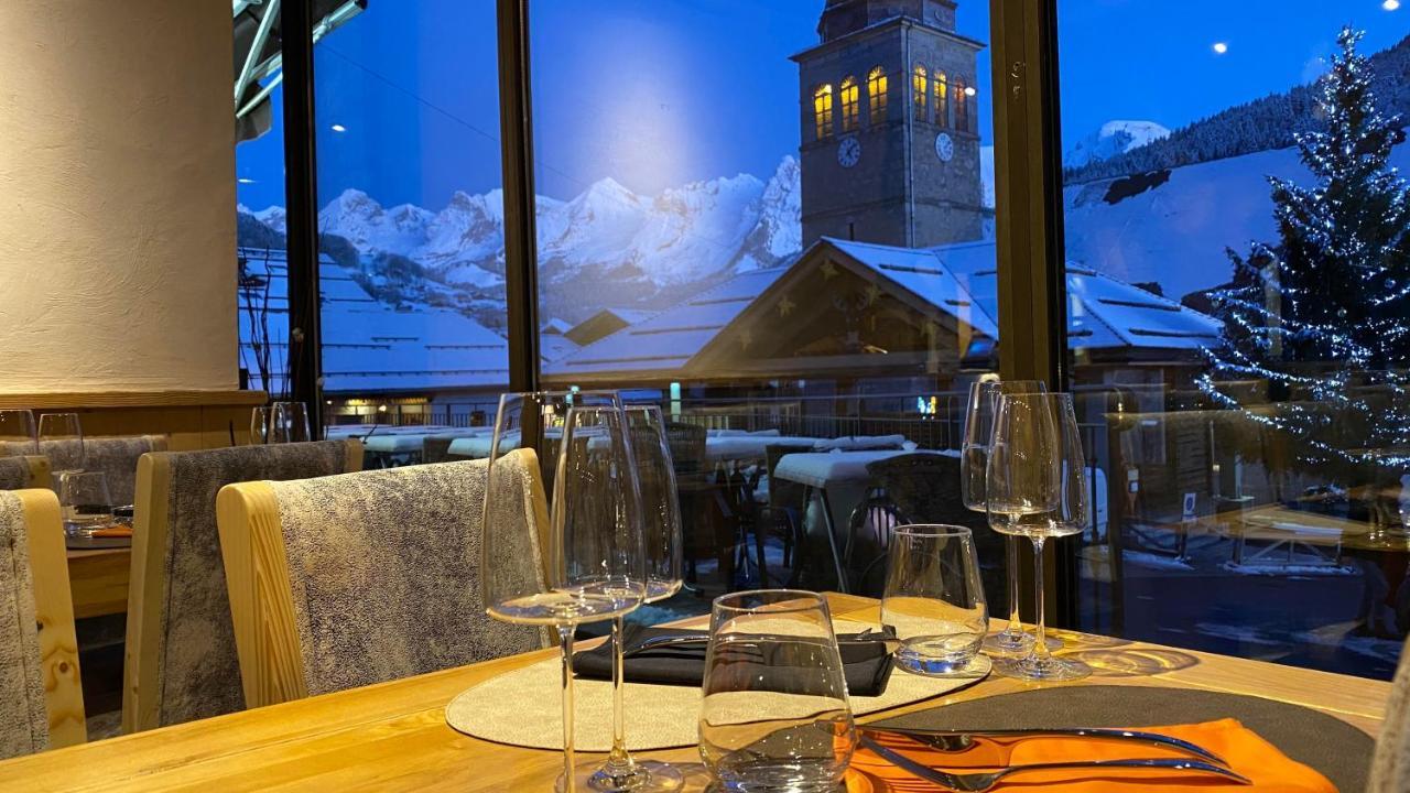 Hotel La Pointe Percee Le Grand-Bornand Dış mekan fotoğraf