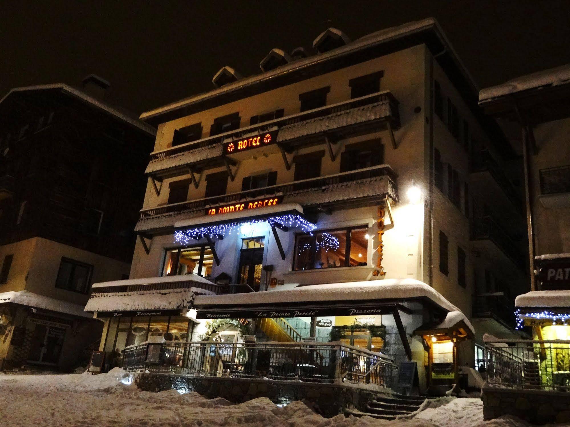 Hotel La Pointe Percee Le Grand-Bornand Dış mekan fotoğraf