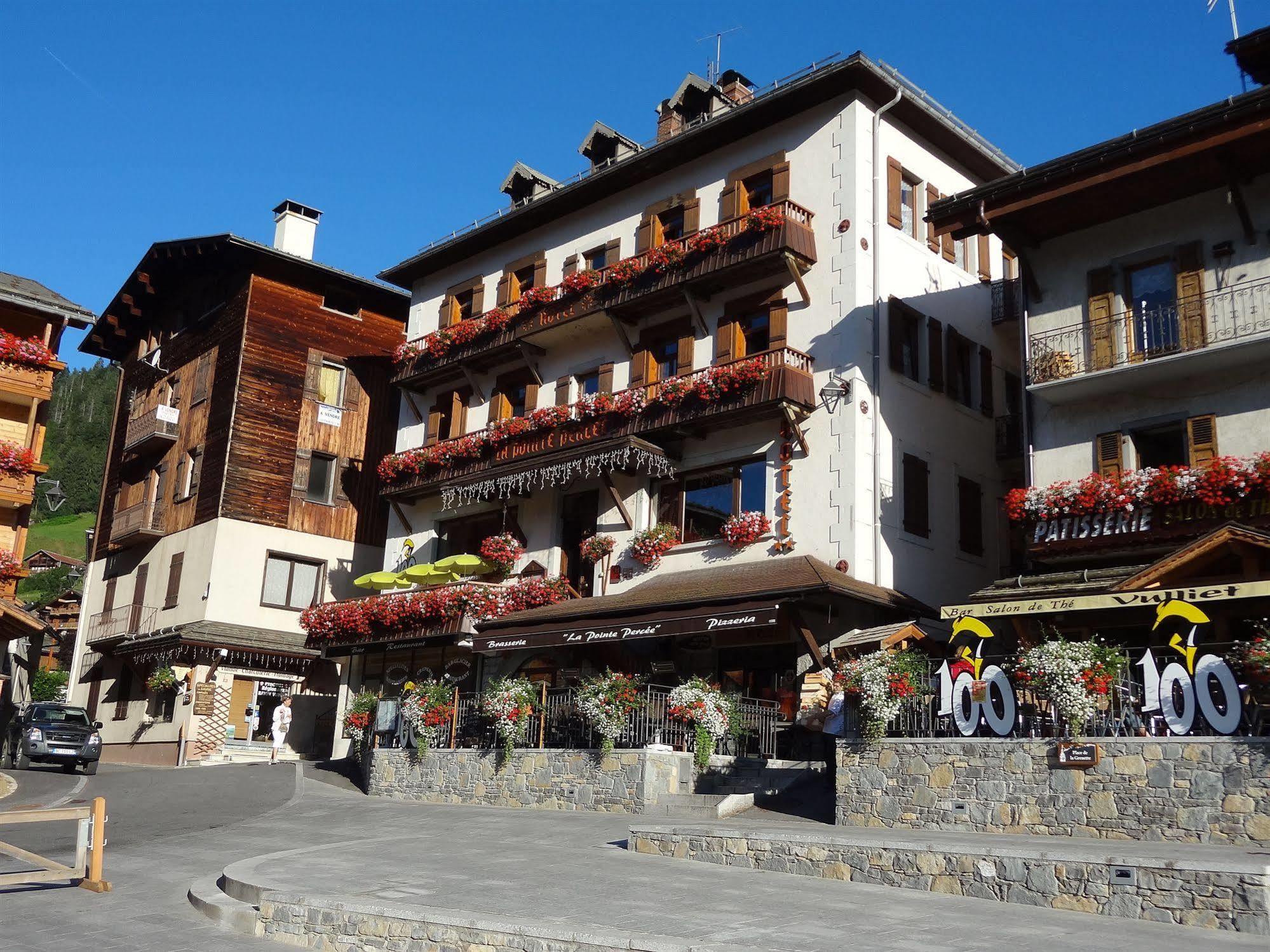 Hotel La Pointe Percee Le Grand-Bornand Dış mekan fotoğraf
