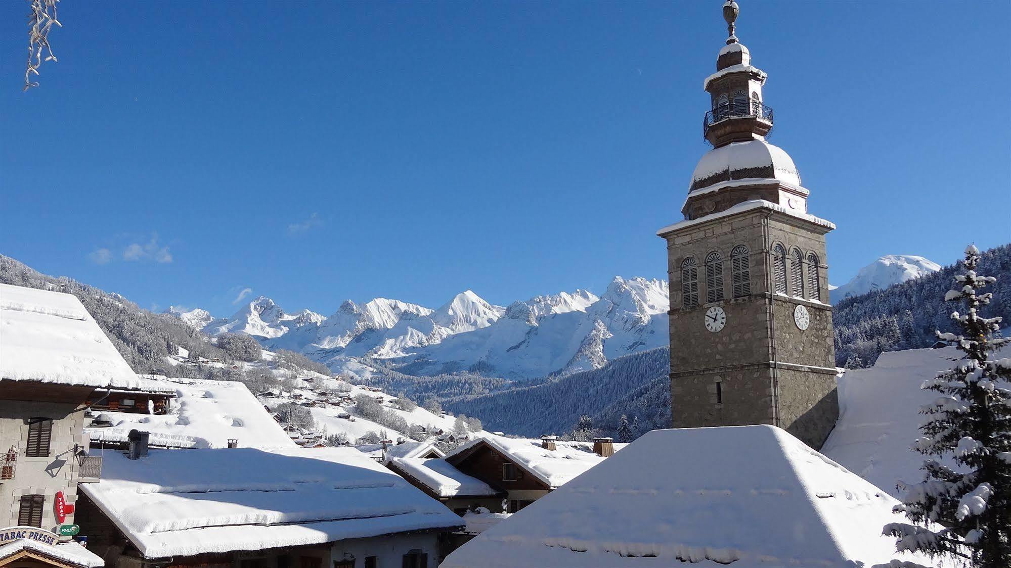 Hotel La Pointe Percee Le Grand-Bornand Dış mekan fotoğraf